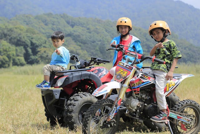 casques de moto