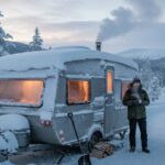 hiver en caravane