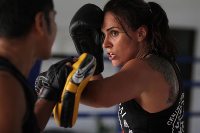 entraînement en boxe